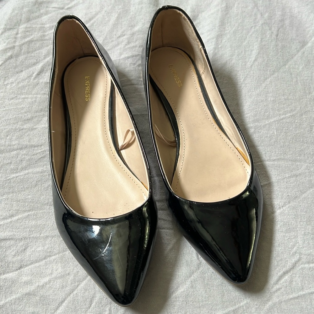 Express pointy “flats” size 10 EUC